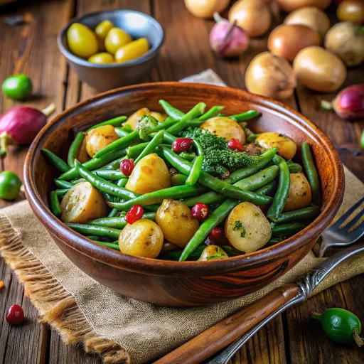 Balado Kentang Buncis Renyah